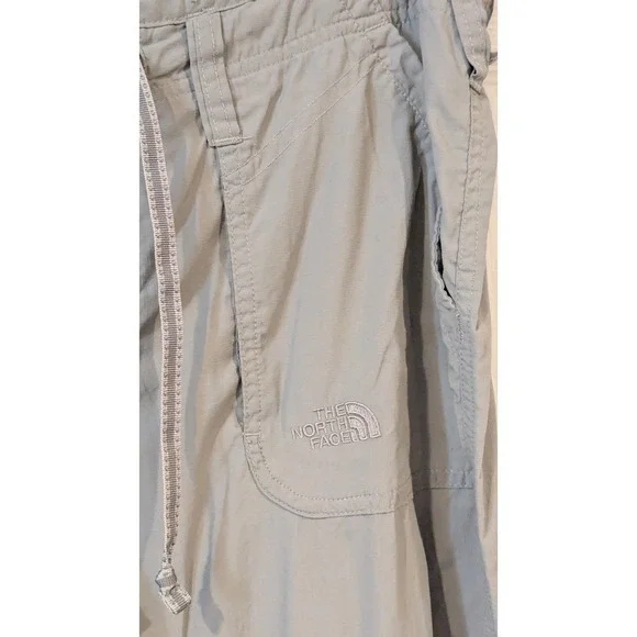 The North Face Womens Gray Hiking‎ Pants Convertible Drawstring Waist - Picture 4 of 10